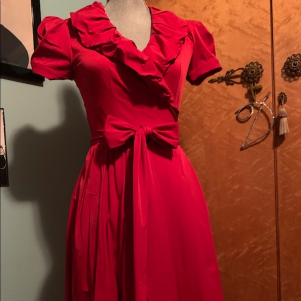 NWT Red Diane Von Furstenberg wrap dress